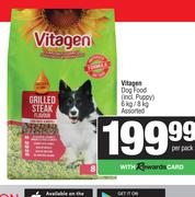 Vitagen Dog Food Assorted-6kg/8kg Per Pack