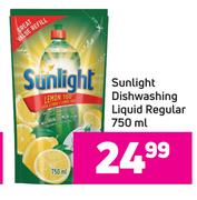 Sunlight Dishwashing Liquid Regular-750ml