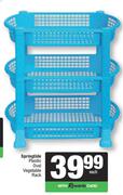 Springtide Plastic Oval Vegetable Rack-Each