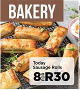 Today Sausage Rolls-For 8