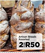 Artisan Breads Assorted-For 2