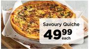 Savoury Quiche-Each