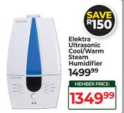 Elektra Ultrasonic Cool/Warm Steam Humidifier