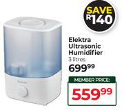 Elektra Ultrasonic Humidifier-3L