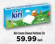 Kiri Cream Cheese Portions-12s Each