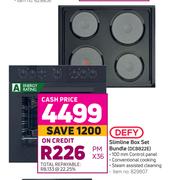 Defy Slimline Box Set Bundle DCB822E