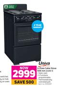 Univa 4-Plate Cable Stove 500mm U405-1