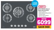 Defy 90cm Gemini Gas On Glass Hob DHG905