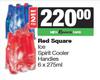 Red Square Ice Spirit Cooler Handies-For 2 x 6 x 275ml