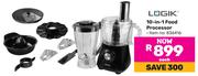 Logik 10-In-1 Food Processor