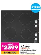Univa 4-Plate Ceran Hob U156CB 