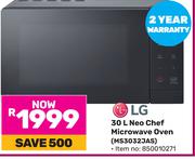 LG 30Ltr Neo Chef Microwave Oven MS3032JAS