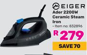 Eiger Ader 2200W Ceramic Steam Iron