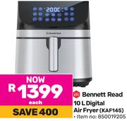 Bennett Read 10Ltr Digital Air Frye KAF145