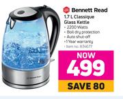 Bennett Read 1.7L Classique Glass Kettle-Each