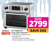 Milex 23L Digital Air Fryer Oven MA0002