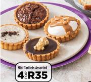 Mini Tartlets Assorted-For 4