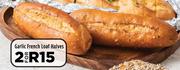 Garlic French Loaf Halves-For 2