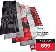 Waltex Velva Runner-80 x 230cm Each