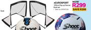 Eurosport 120cm Pop Up Soccer Goal Set