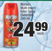 Mortein Multi Insect Killer Spray (Selected)-300ml Each