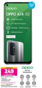 Oppo A74 4G Smartphone-On 1GB Red Core More Data