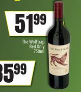 The Wolftrap Red Only-750ml