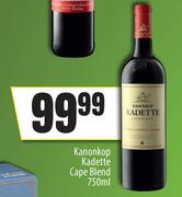 Kanonkop Kadette Cape Blend-750ml