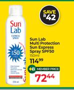 Sun Lab Multi Protection Sun Express Spray SPF50-150ml