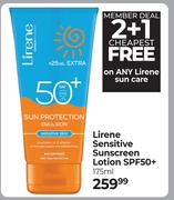 Lirene Sensitive Sunscreen Lotion SPF50+-175ml
