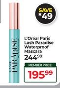 L'Oreal Paris Lash Paradise Waterproof Mascara