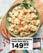 Food Lover's Catering Prawn Meat-800g Each