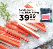Food Lover's Crab Sticks-500g Each