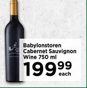 Babylonstoren Cabernet Sauvignon Wine-750ml Each