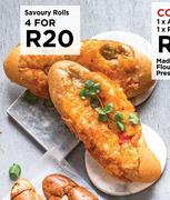 Savoury Rolls-For 4