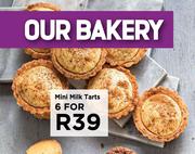 Mini Milk Tarts-For 6