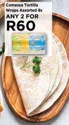Comessa Tortilla Wraps Assorted-For 2 x 8s