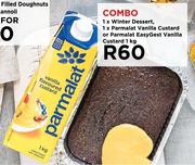 1 x Winter Dessert, 1 x Parmalat Vanilla Custard Or Parmalat Easy Gest Vanilla Custard 1Kg-Combo