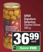 Spar Signature Selection Stuffed Oives-340g Each