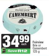 Fairview Brie Or Camembert-125g