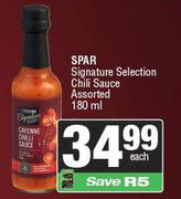 Spar Signature Selection Chilli Sauce Assorted-180ml