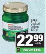 Spar Cocktail Onions-130g Each