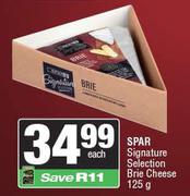 Spar Signature Selection Brie Cheese-125g Each