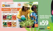 Garden Master Family Value Veg Starter Pack