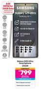 Samsung Galaxy S25 Ultra 256GB Smartphone-On Red Flexi 245