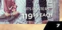 BTS Posters-Each