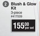 Blush & Glow Kit (3 Piece)-Per Set