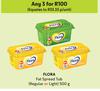 Flora Fat Spread Tub Regular Or Light-For Any 3 x 500g