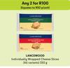Lancewood Individually Wrapped Cheese Slices (All Variants)-For Any 2 x 350g
