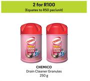Chemico Drain Cleaner Granules-For 2 x 250g